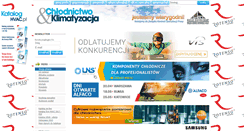 Desktop Screenshot of chlodnictwoiklimatyzacja.pl