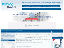 Tablet Screenshot of katalog.chlodnictwoiklimatyzacja.pl